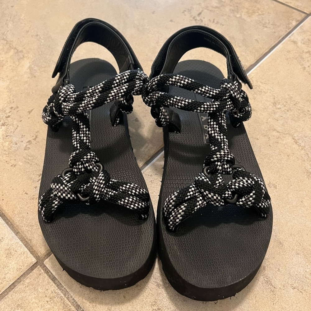 Prada Canvas Sport Sandals - Picture 2 of 5